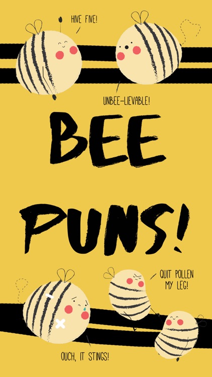 Bee Pun Sticker Pack