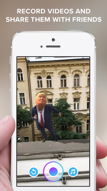 Augmented Trump Dance