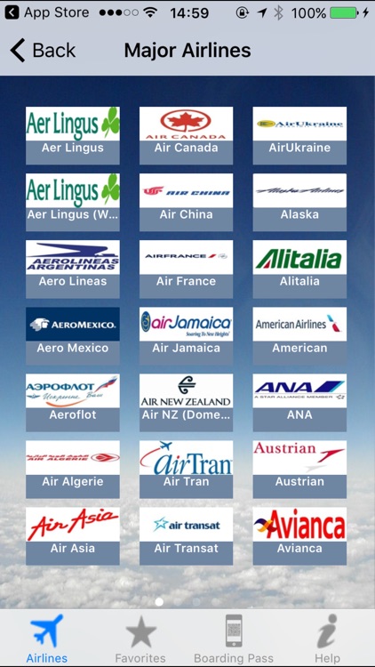 Airline Flight Check-In Europe