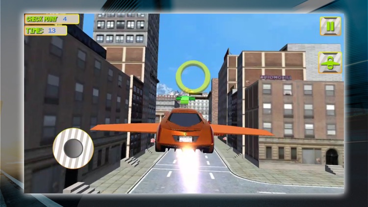 Futuristic Flying Car Simulator screenshot-3