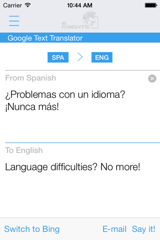 Spanish English Dictionary (Lite) screenshot 4