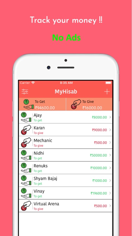MyHisab Pro - Money Tracker
