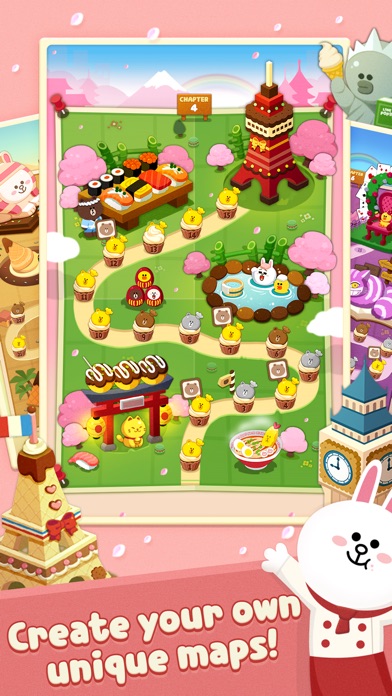 LINE POPCHOCOLAT 2.6.0 IOS GAME GIẢI TRÍ LINE POPCHOCOLAT 2.6.0 IOS