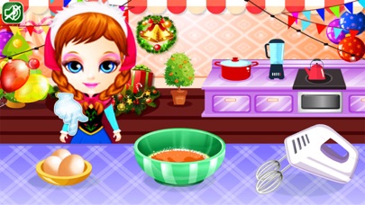 christmas waffle cookies game screenshot 3