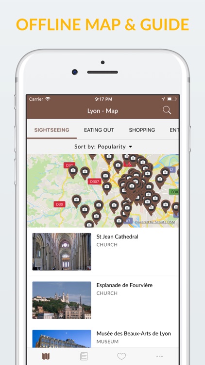 Lyon Offline Map & Guide screenshot-0