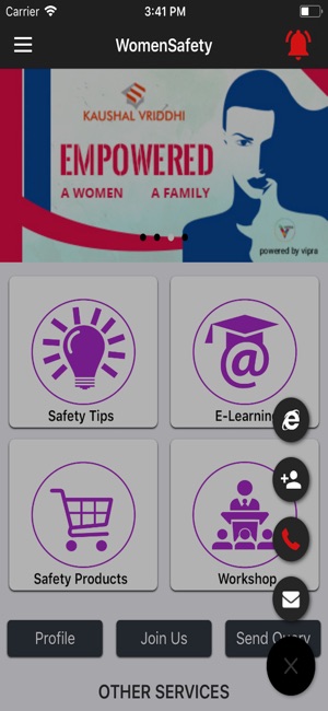 MSMR Women Safety App