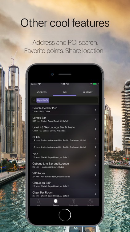 Dubai, UAE Offline Navigation screenshot-4