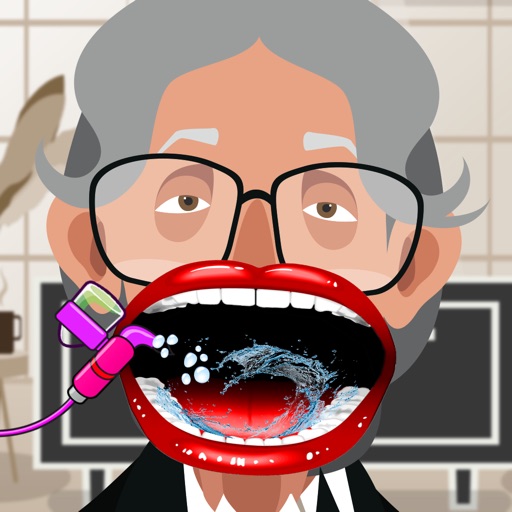 Dental Caries Treatment Granny Icon