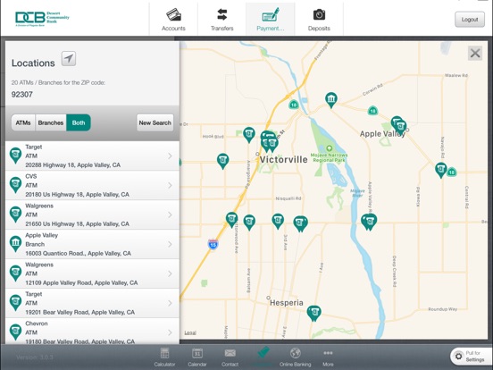 iPad Image of Desert Community Bank for iPad