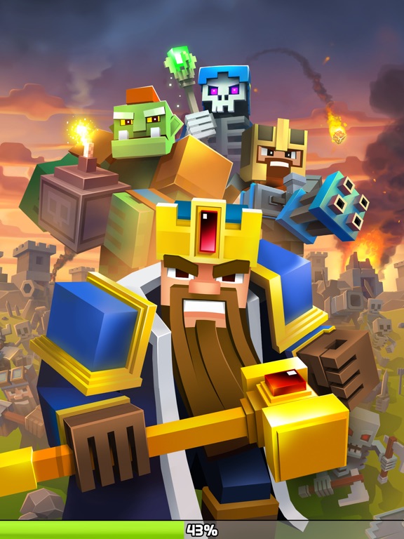 Great Royale Wars - Clash of Block на iPad