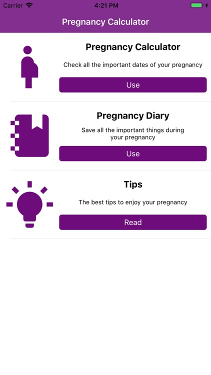 Pregnancy Calculator & Diary
