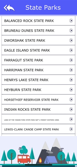 Idaho Camping & State parks(圖4)-速報App
