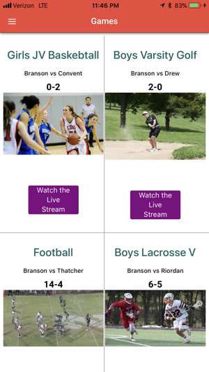 Branson Sports Broadcasting(圖2)-速報App