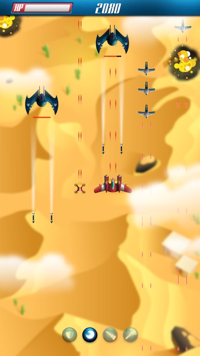 TapSquadron - Red Falcon screenshot 2