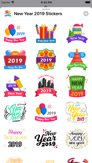 Happy New Year - Cool Stickers screenshot 3