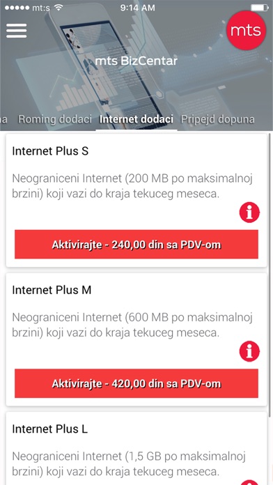 mts Biznis screenshot 3