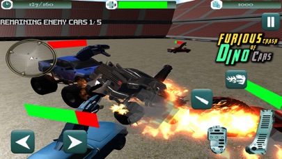 Furious Crash of Dino Cars - Pro Screenshot 1