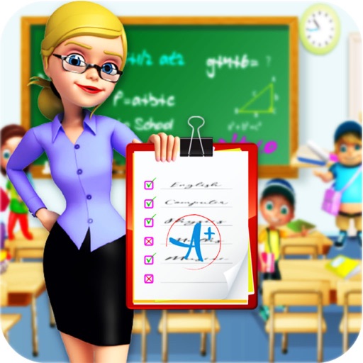 Kids Classroom Learn & Play Icon