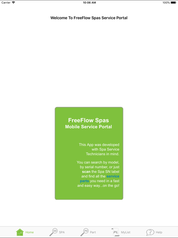 Screenshot #4 pour FreeFlow Spas Service Portal