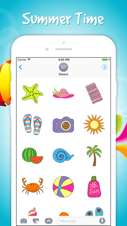 Summer Vacation Stickers Pack