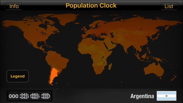 Population Clock HD
