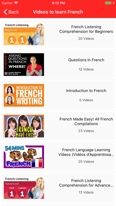 How to cancel & delete Learn French For Beginner from iphone & ipad 3