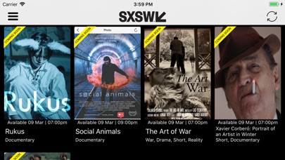 SXSW Screening Library screenshot 3