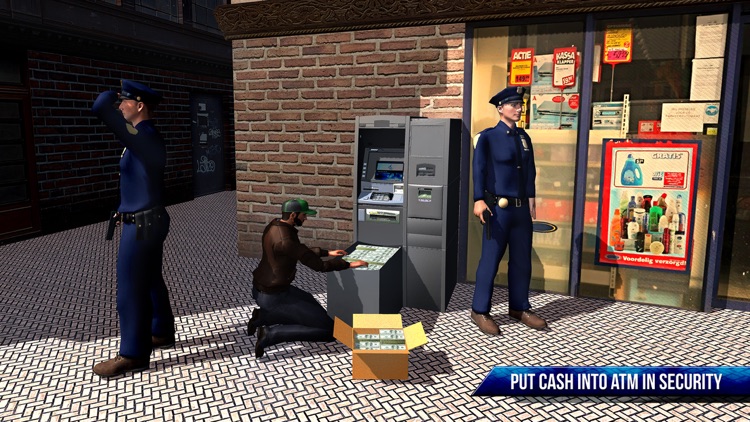 ATM Cash Delivery Security Van