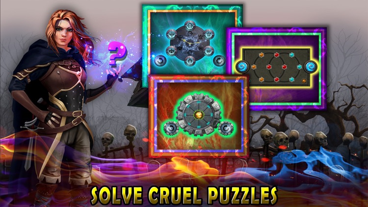 Halloween Escape Dark Fence screenshot-3