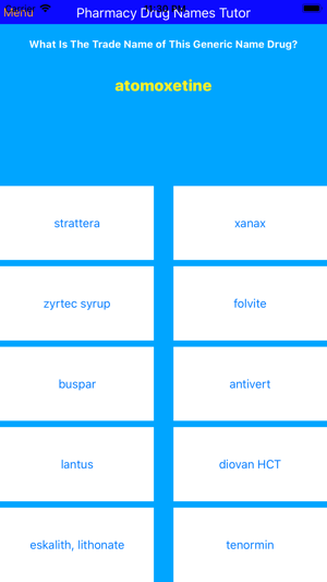 Pharmacy Drug Names Tutor(圖4)-速報App