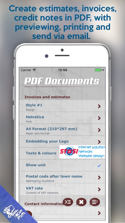 Estimates & Invoices Dux-facti