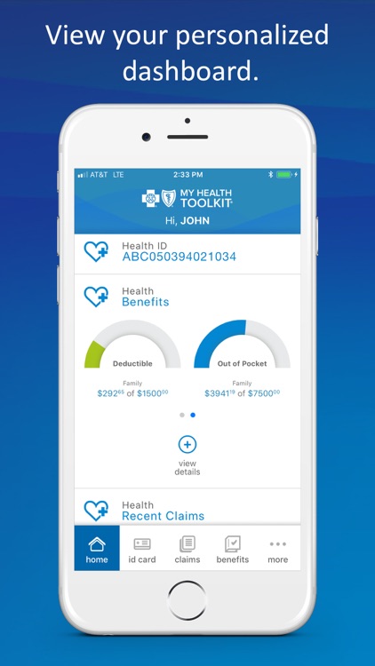 My Health Toolkit® for BCBS