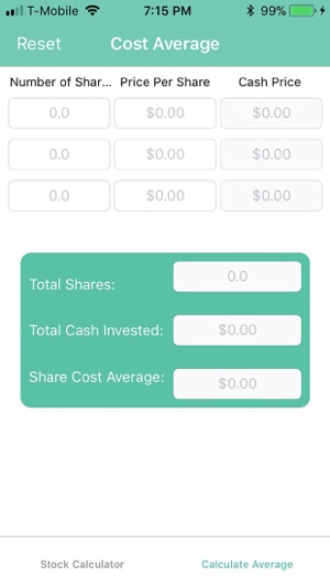 Simple Stock Calculator