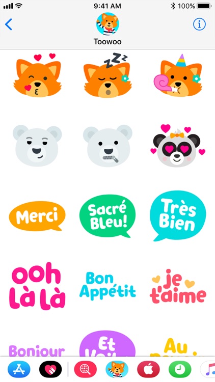 Toowoo Paris Stickers