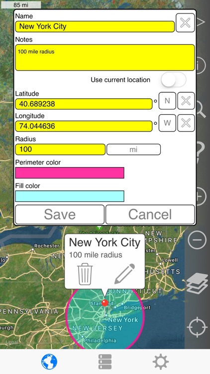 Radius on Map Full Version