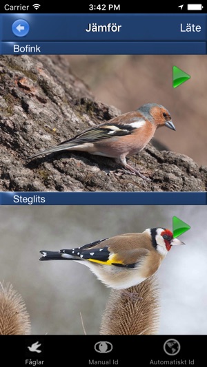 Fågelsång Id  - automatisk identifiering av fåglar(圖3)-速報App