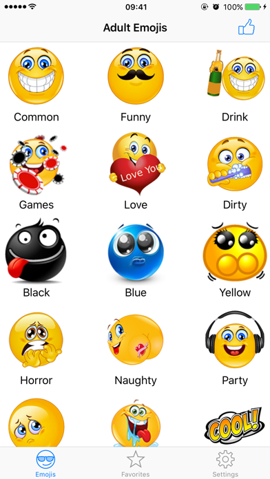 Adult Emojis Smiley Face Text screenshot 2
