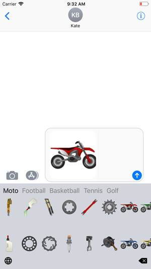 Sports Emoji Keyboard