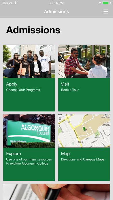 How to cancel & delete Algonquin College - Admissions from iphone & ipad 1