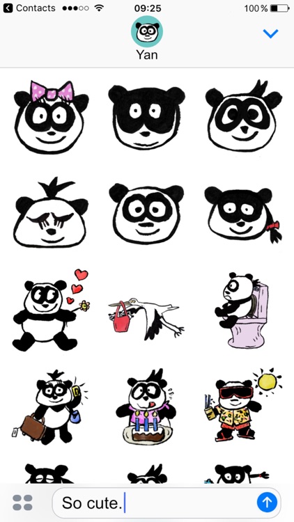Panda Babies Stickers