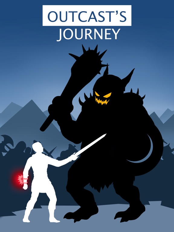 Outcast's Journey - Текстовый квест игра на iPad