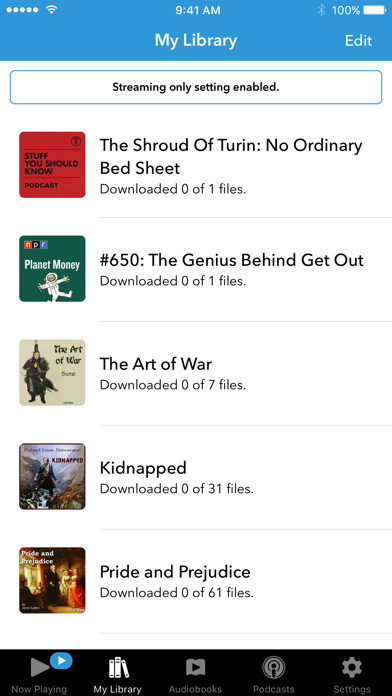 Audiobooks Screenshot 4