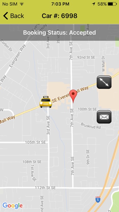 Yellow Cab of Snohomish County screenshot 4