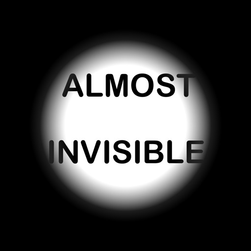 Almost Invisible iOS App