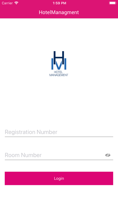 Hotel Management Application screenshot 2