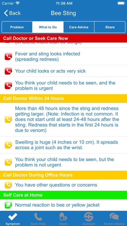 Swedish Kids Symptom Checker screenshot-3