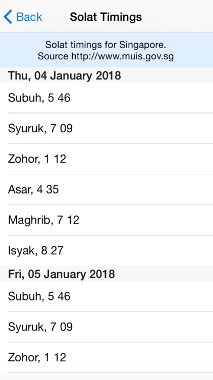 What Time Is Maghrib In Singapore