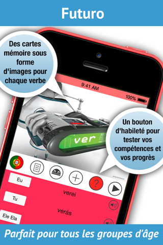 Portuguese Verbs - LearnBots screenshot 3