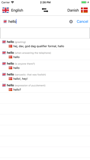 Danish-English Dictionary(圖2)-速報App