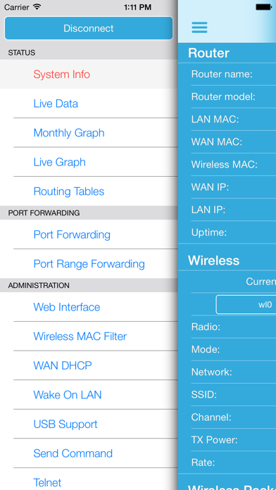 DD-WRT Screenshot 1